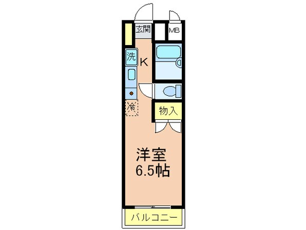 スプリングシティ上沢の物件間取画像